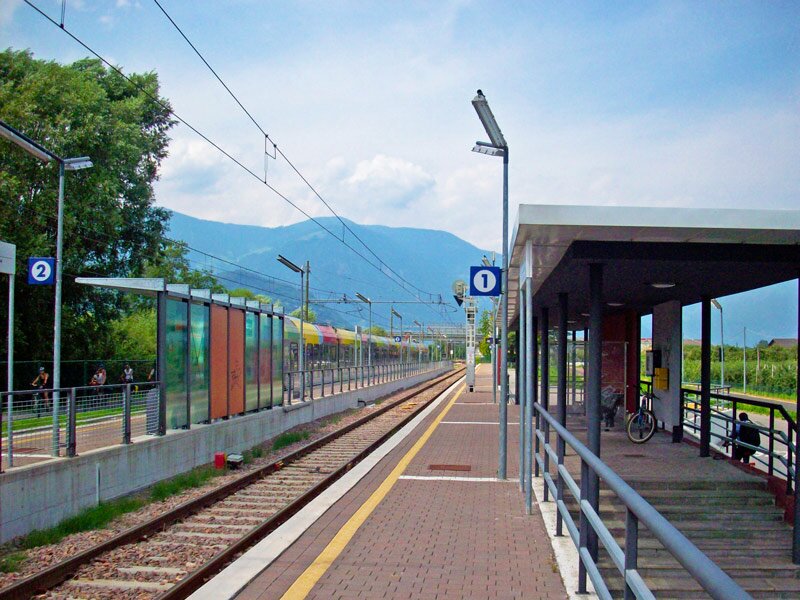 Zugbahnhof von Gargazon